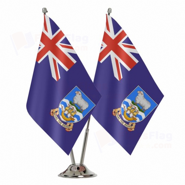 Malvina Islands Binary Table Flag