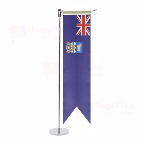 Malvina Islands L Table Flag