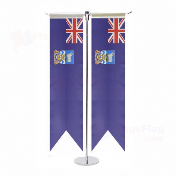 Malvina Islands T Table Flag