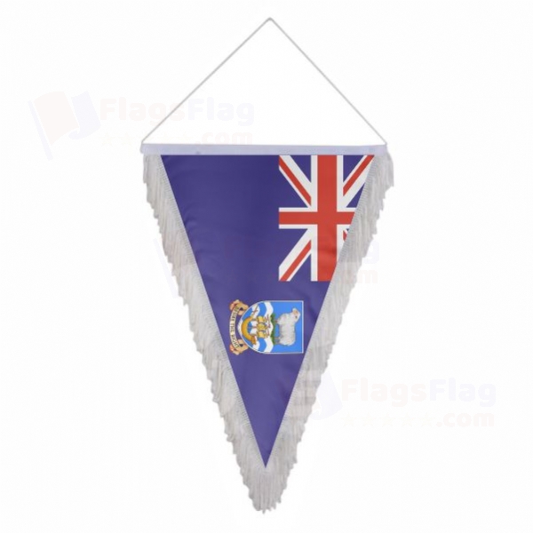 Malvina Islands Triangle Fringed Streamers