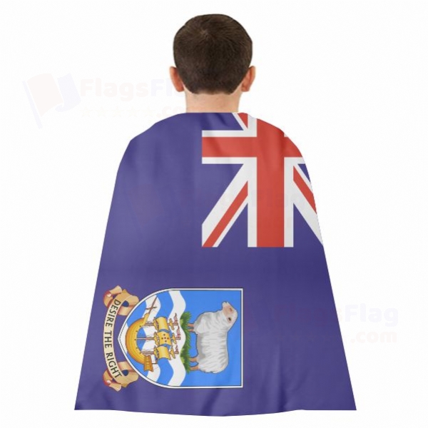 Malvina Islands Woven Fabric Cloak Digital Printing