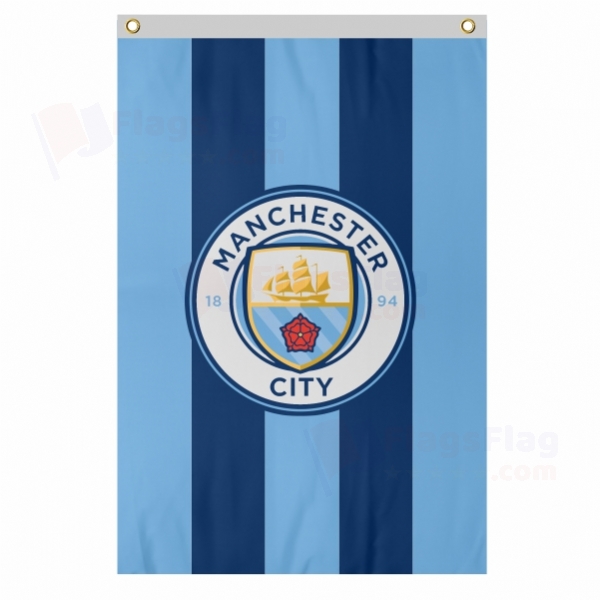 Manchester City FC Flag Production Sales Flags