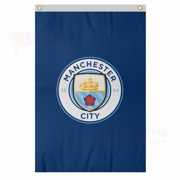 Manchester City FC Flag Sales manufacturing Flags