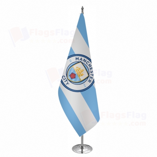 Manchester City FC Office Flag Manchester City FC Office Flags