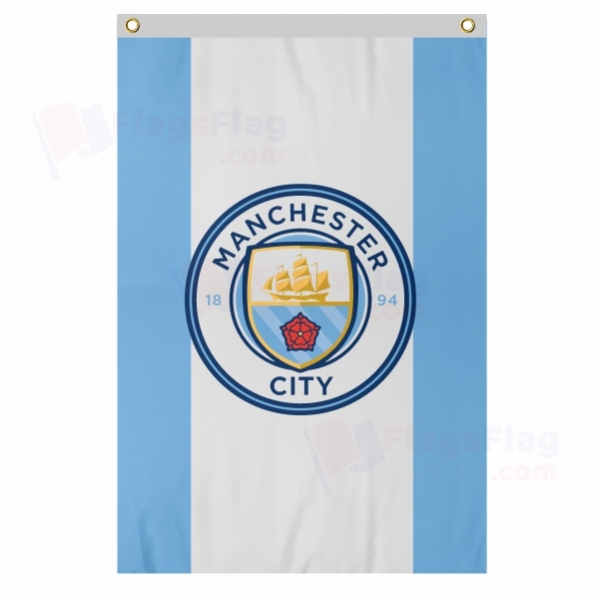 Manchester City FC Production Flag