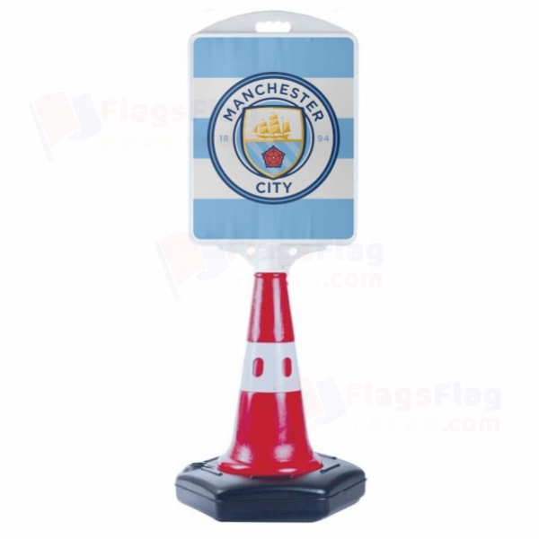 Manchester City FC Small Size Road Bollard