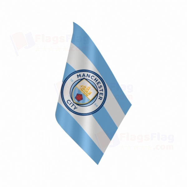 Manchester City FC Table Flag