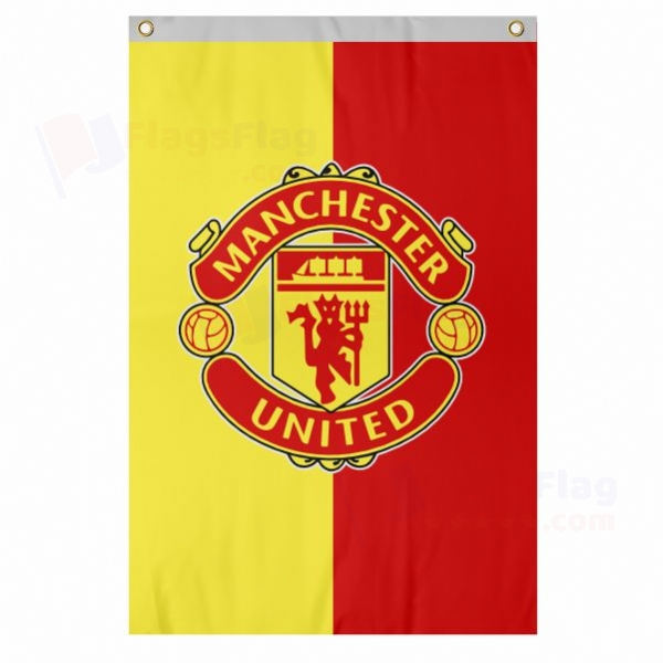 Manchester United FC Personalized Flag