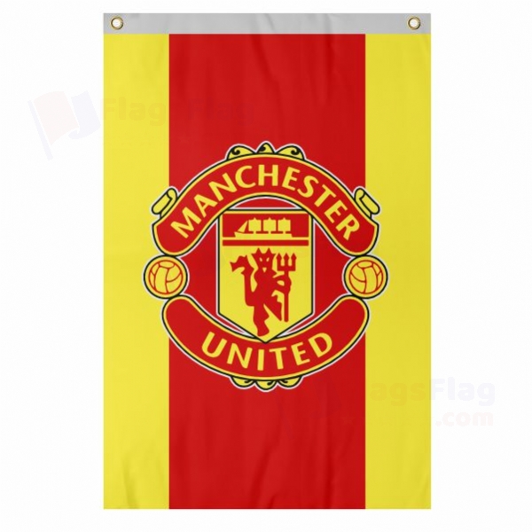 Manchester United FC Production Flag