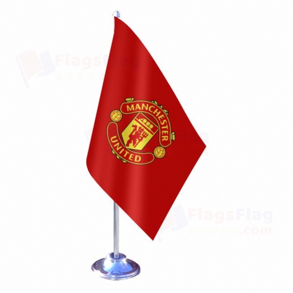 Manchester United FC Single Table Flag