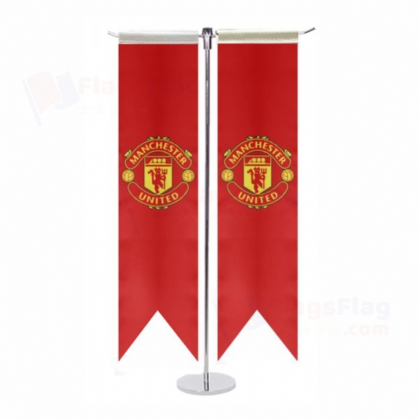 Manchester United FC T Table Flags