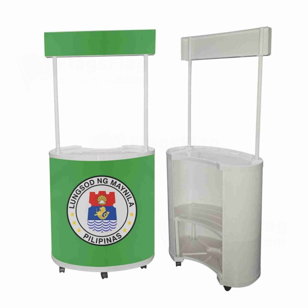 Manila Round Display Stand