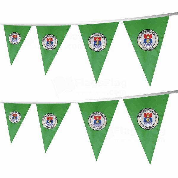 Manila Stringed Triangle Flag