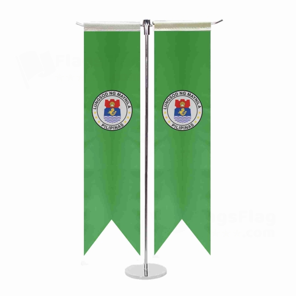 Manila T Table Flags