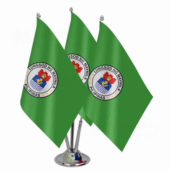 Manila Triple Table Flag