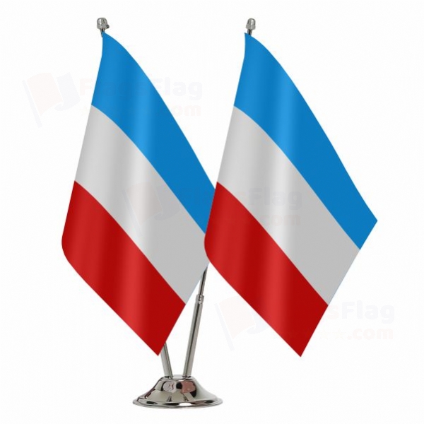 Mannheim 2 Table Flags