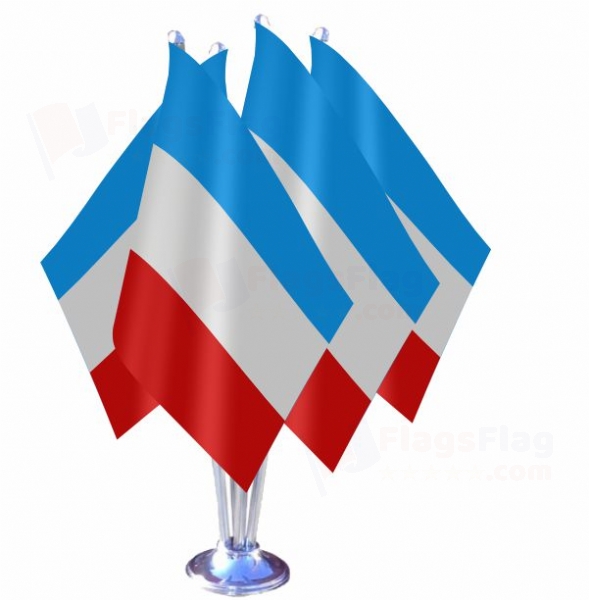 Mannheim Quadruple Table Flag