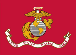 Marine Corps Flag 3x5ft Super Knit Polyester