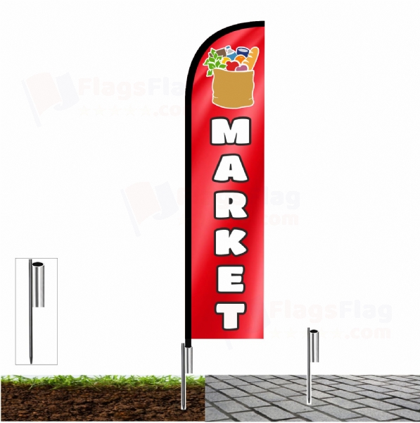 Market Road Flags