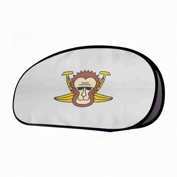 Masira Pirates Horizontal Fabric Banner Display Stands