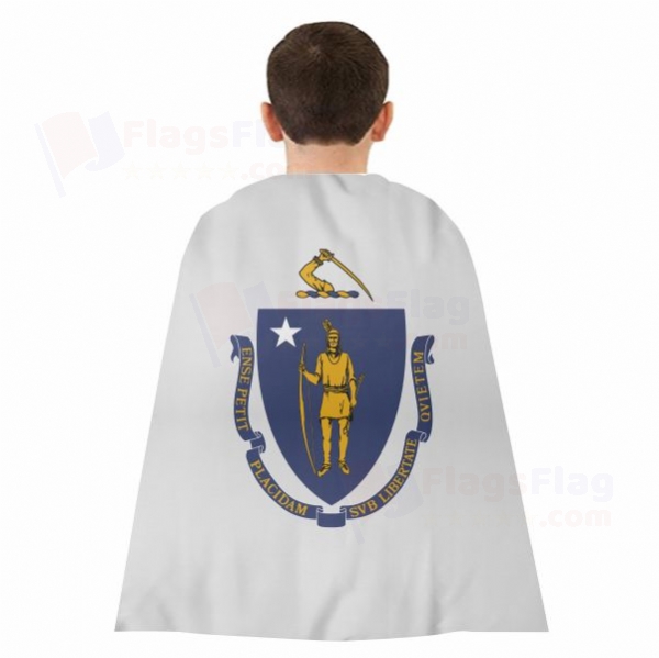 Massachusetts Woven Fabric Cloak Digital Printing
