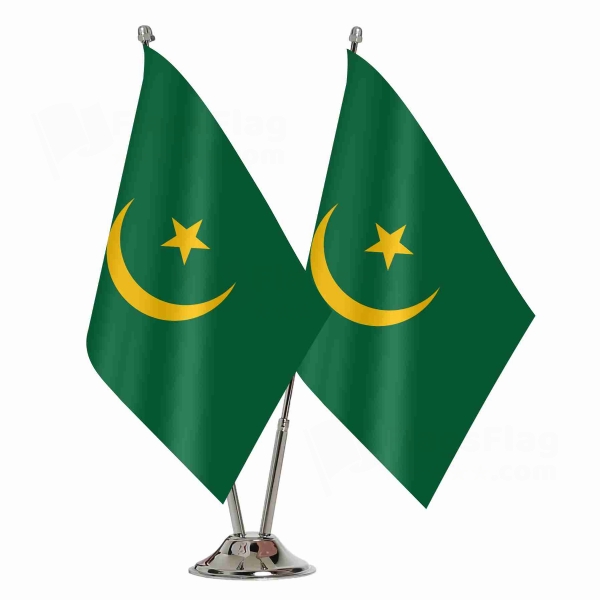 Mauritania 1959 2017 Binary Table Flag