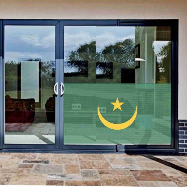 Mauritania 1959 2017 Glass Film Mauritania 1959 2017 One Way Vision Printing