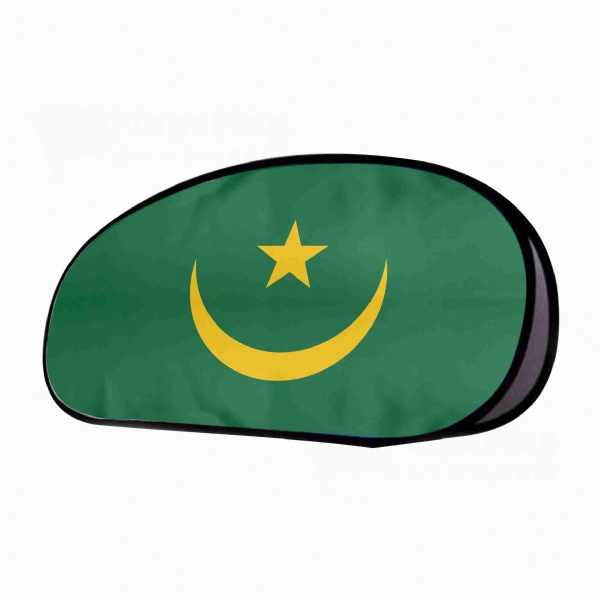 Mauritania 1959 2017 Horizontal Fabric Banner Display Stands