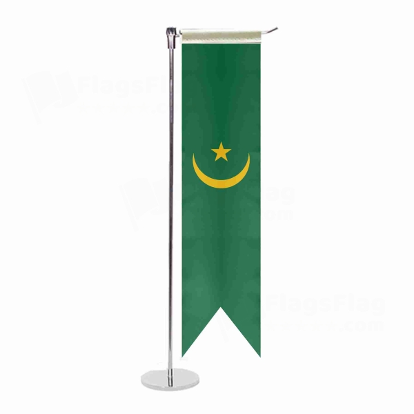 Mauritania 1959 2017 L Table Flag