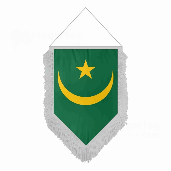 Mauritania 1959 2017 Pentagonal Flags