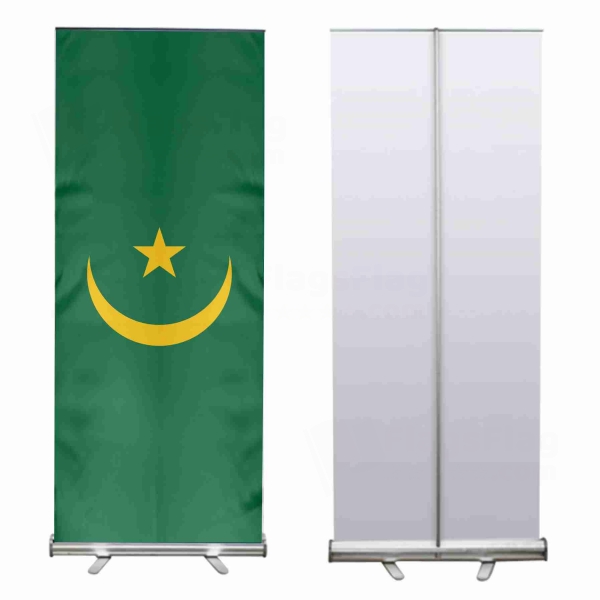 Mauritania 1959 2017 Roll Up Banner