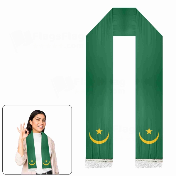 Mauritania 1959 2017 Scarf Digital Printing