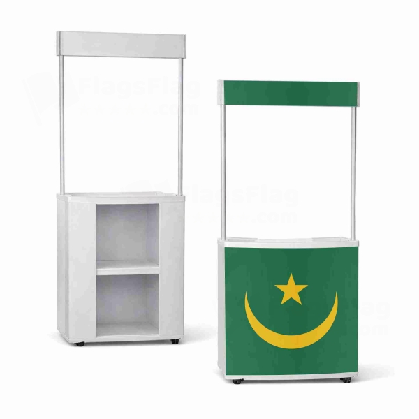 Mauritania 1959 2017 Square Promotion Stand