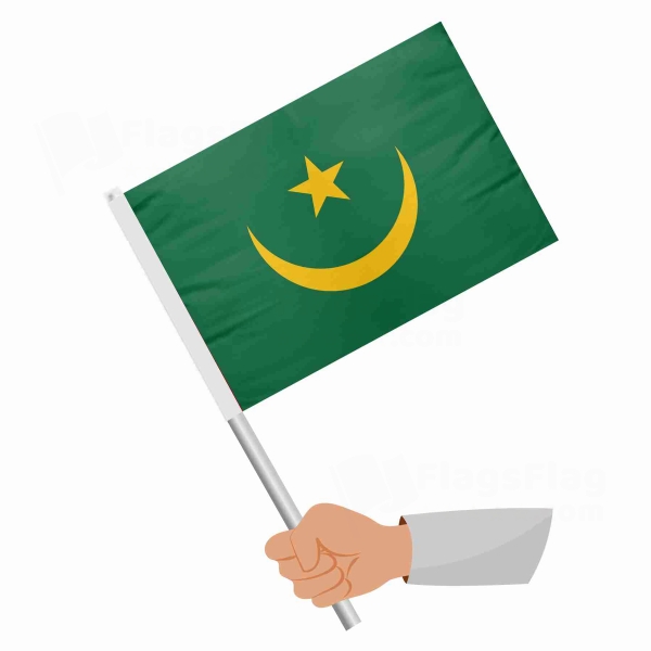 Mauritania 1959 2017 Stick Flag
