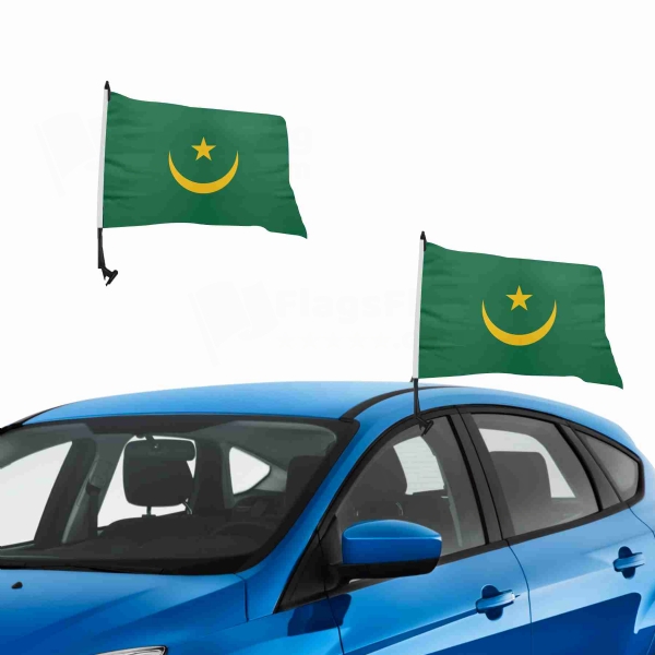 Mauritania 1959 2017 Vehicle Convoy Flag