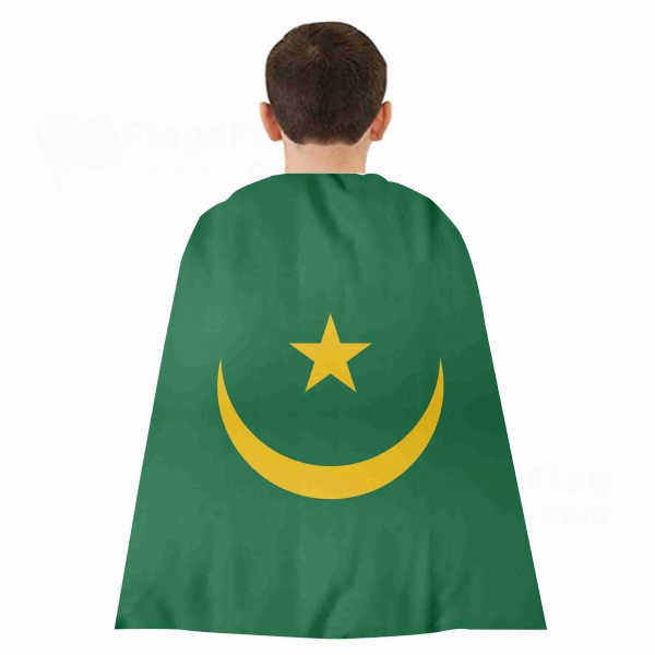Mauritania 1959 2017 Woven Fabric Cloak Digital Printing