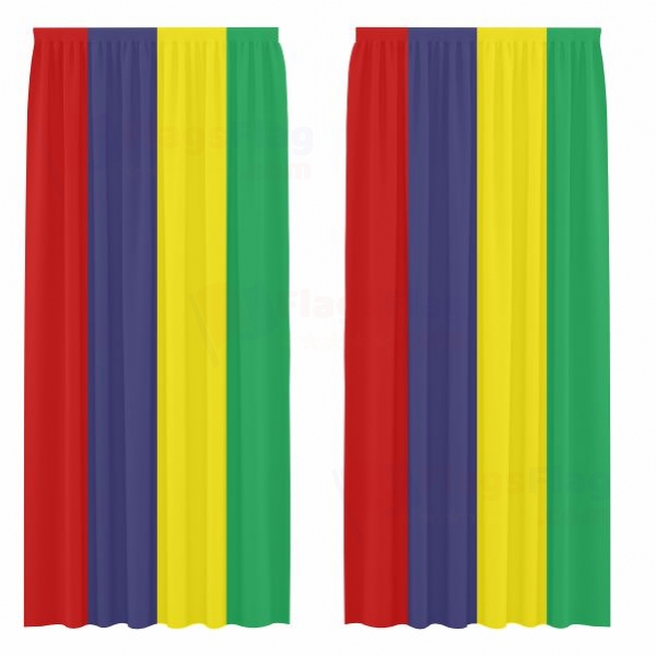 Mauritius Digital Printed Curtains