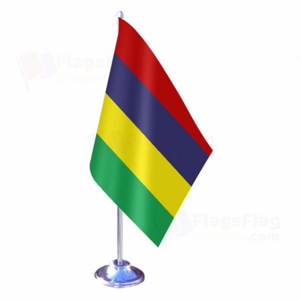 Mauritius Single Table Flag