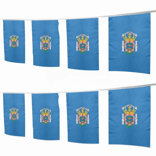 Melilla Square String Flags