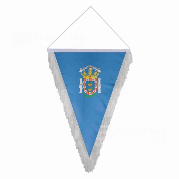 Melilla Triangle Fringed Streamers