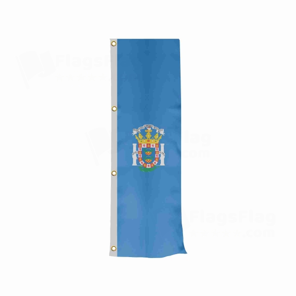 Melilla Vertically Raised Flags