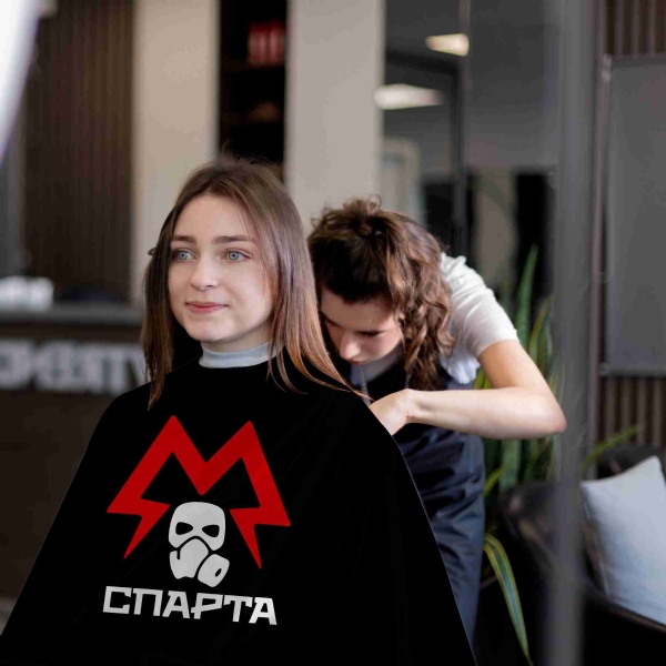 Metro Sparta Battalion Barber Apron