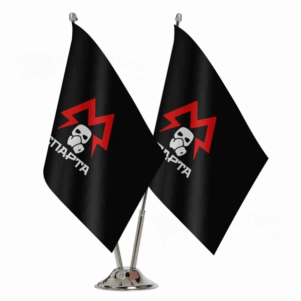 Metro Sparta Battalion Binary Table Flag
