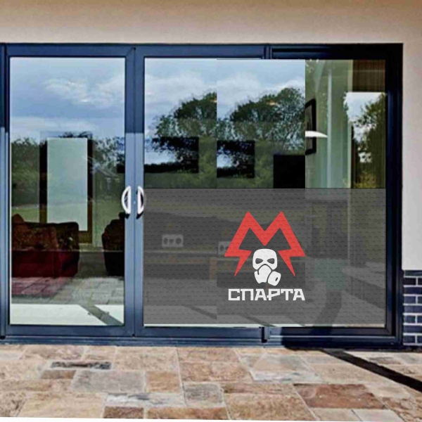 Metro Sparta Battalion Glass Film Metro Sparta Battalion One Way Vision Printing