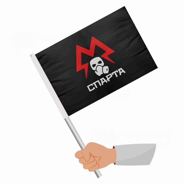 Metro Sparta Battalion Stick Flag