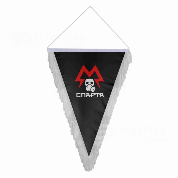 Metro Sparta Battalion Triangle Fringed Streamers