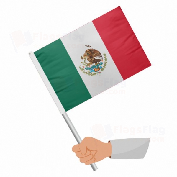 Mexico Stick Flag