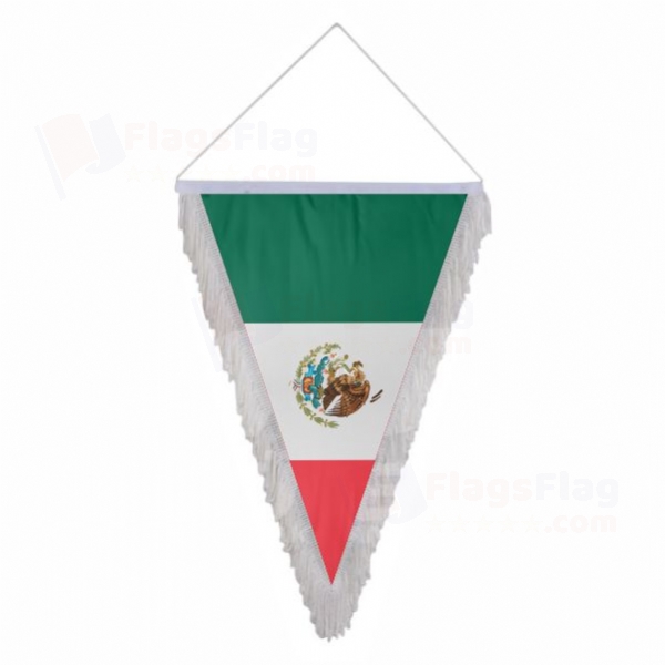 Mexico Triangle Fringed Streamers