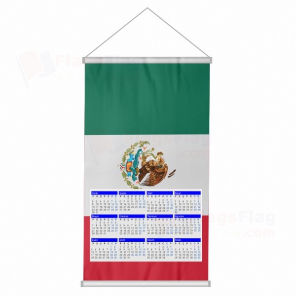 Mexico Woven Fabric Digital Printing Calendar