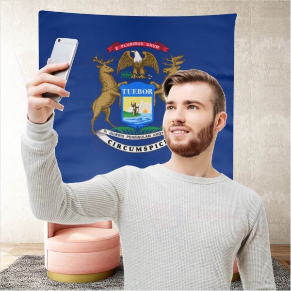 Michigan Background Selfie Shooting Landscapes